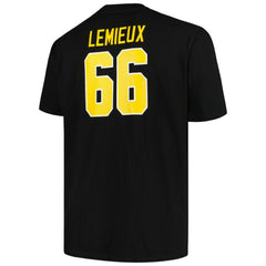 Mario Lemieux Pittsburgh Penguins Mitchell & Ness Big & Tall Name & Number T-Shirt - Black - NHL 5283193