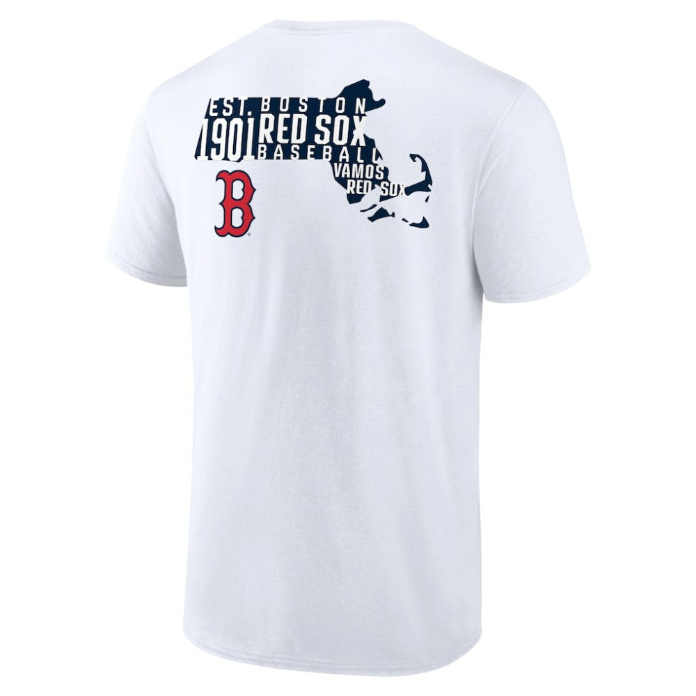Boston Red Sox Team Hot Shot T-Shirt - White - MLB Lifestyle