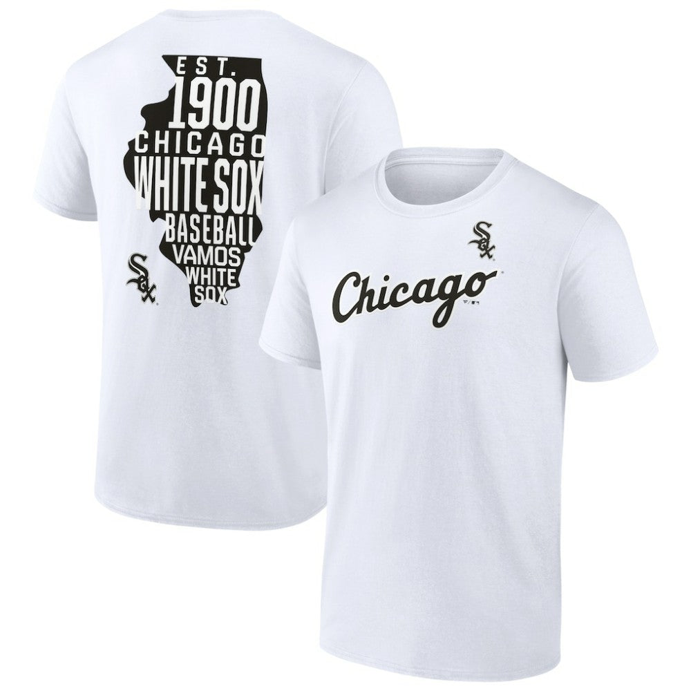 Chicago White Sox Team Hot Shot T-Shirt - White - MLB Lifestyle