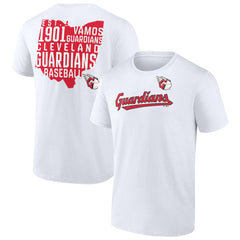 Cleveland Guardians Team Hot Shot T-Shirt - White - MLB Discount