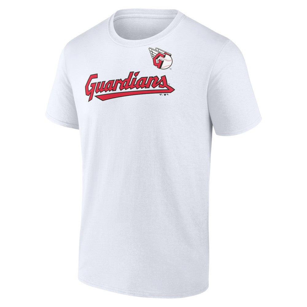 Cleveland Guardians Team Hot Shot T-Shirt - White - MLB Discount