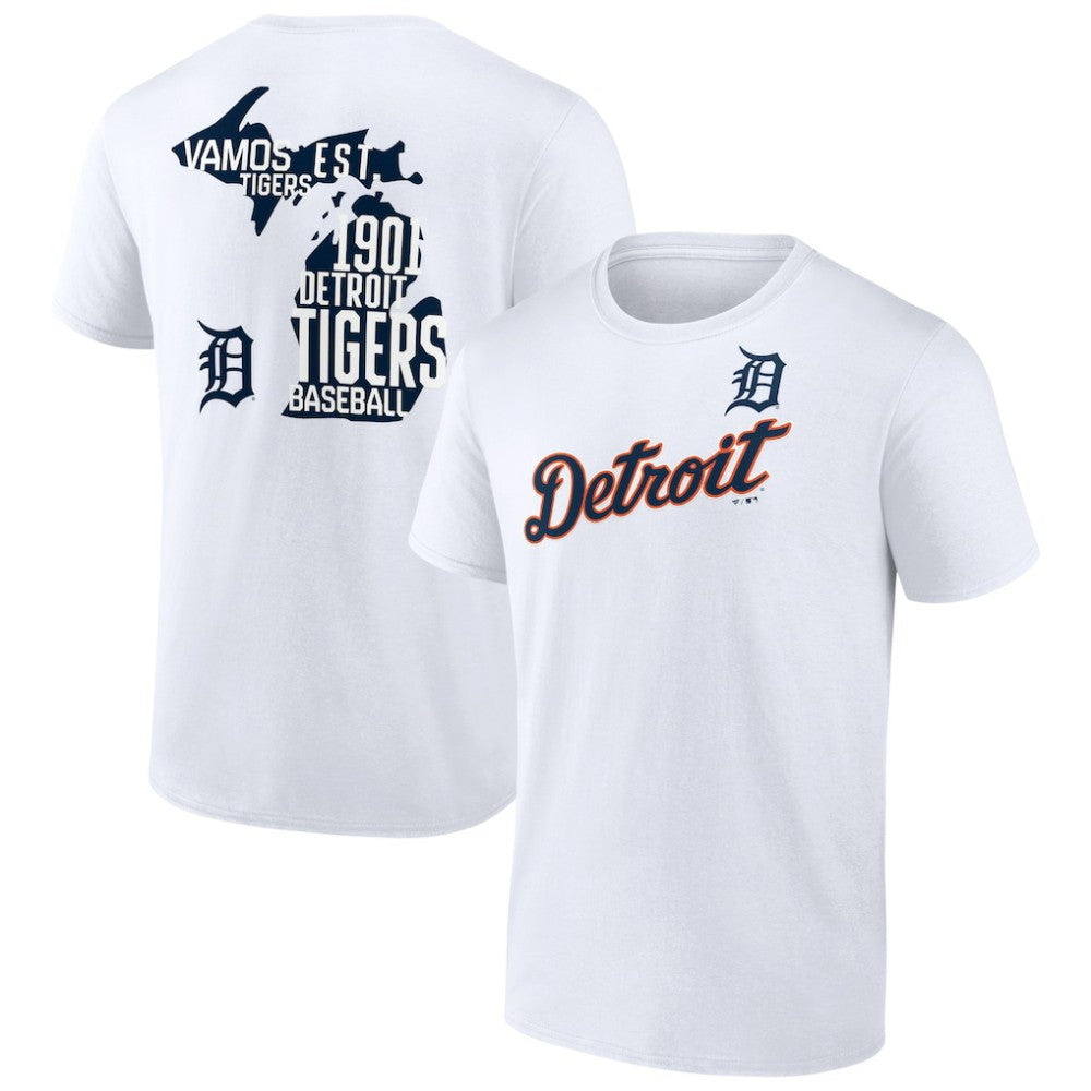 Detroit Tigers Team Hot Shot T-Shirt - White - MLB on Sale