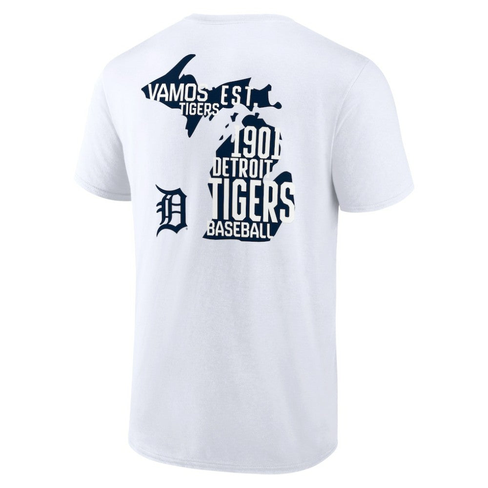 Detroit Tigers Team Hot Shot T-Shirt - White - MLB on Sale