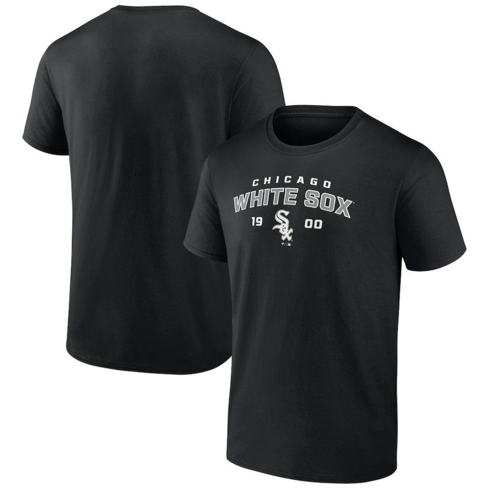 Chicago White Sox Team Rebel T-Shirt - Black - MLB Lifestyle