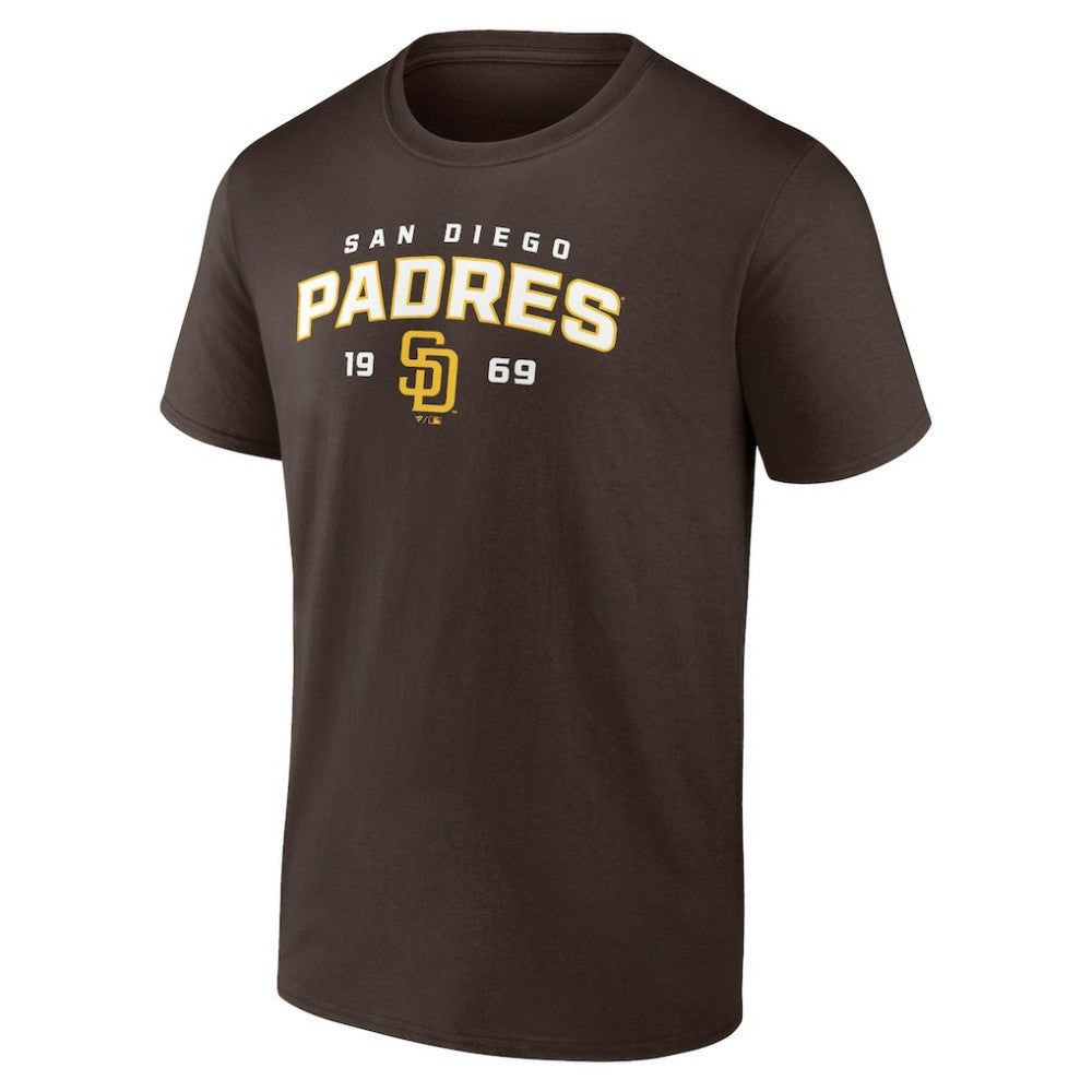 San Diego Padres Team Rebel T-Shirt - Brown - MLB Lifestyle