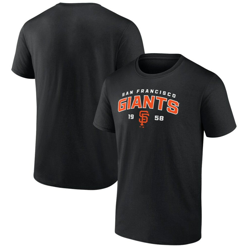 San Francisco Giants Team Rebel T-Shirt - Black - MLB Discount