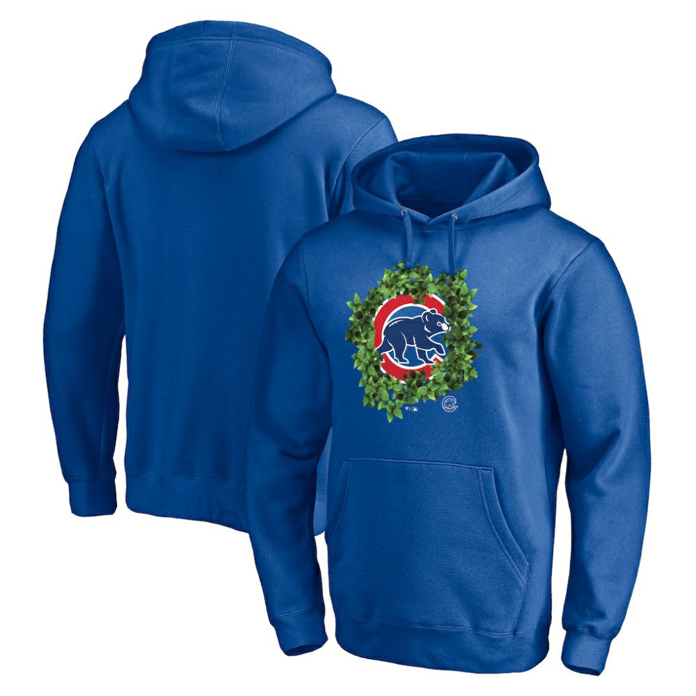 Chicago Cubs Team Hometown Collection Ivy Pullover Hoodie - Royal - MLB Sale