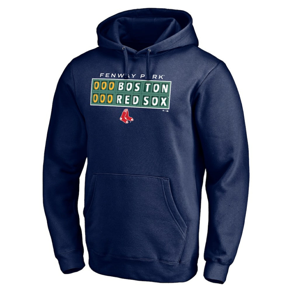 Boston Red Sox Team Hometown Collection Scoreboard Pullover Hoodie - Navy - MLB Online