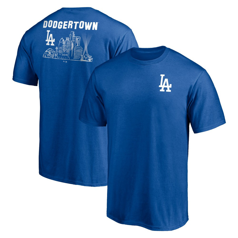 Los Angeles Dodgers Team Hometown Collection Tinsletown T-Shirt - Royal - MLB Online