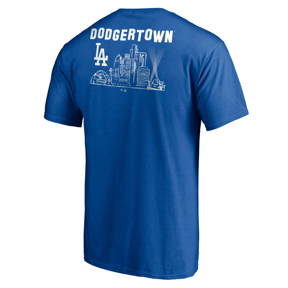 Los Angeles Dodgers Team Hometown Collection Tinsletown T-Shirt - Royal - MLB Online