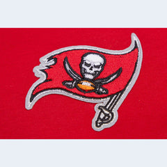 Tampa Bay Buccaneers Pro Standard Women's Ombre Wordmark Classic Cropped Tank Top Red