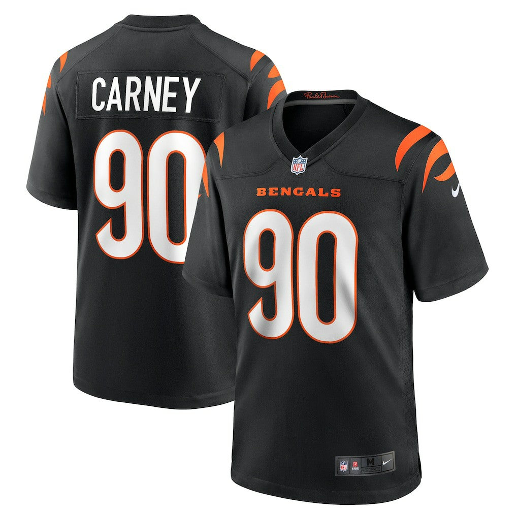 Nike Owen Carney Cincinnati Bengals Home Game Player Jersey Black