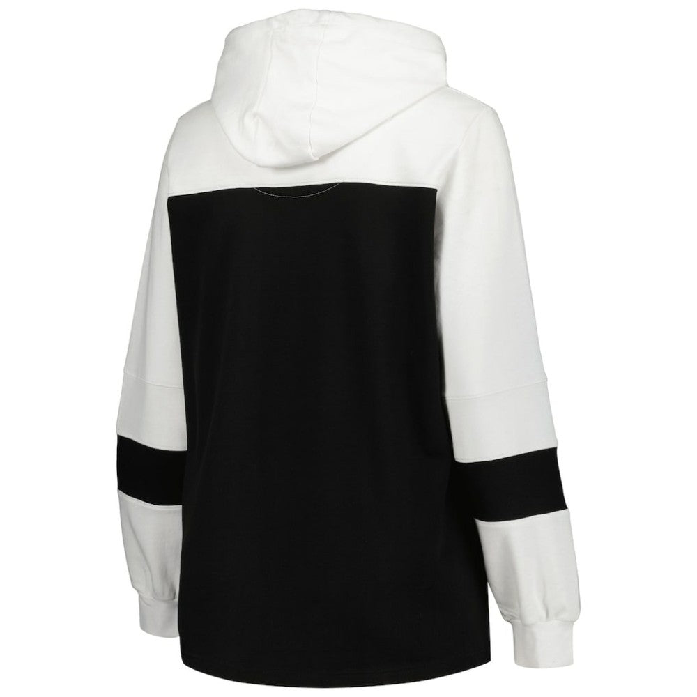 Chicago White Sox Women's Plus Size Colorblock Pullover Hoodie - Black - MLB on Sale