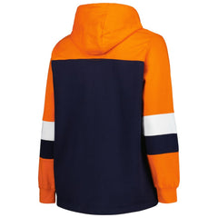Houston Astros Women's Plus Size Colorblock Pullover Hoodie - Navy - MLB on Sale