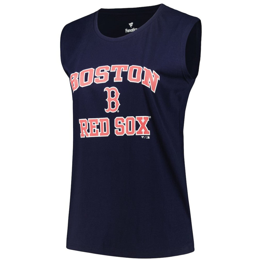 Boston Red Sox Profile Women's Plus Size Tank Top - Navy - MLB on Sale