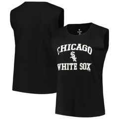 Chicago White Sox Profile Women's Plus Size Tank Top - Black - MLB Online