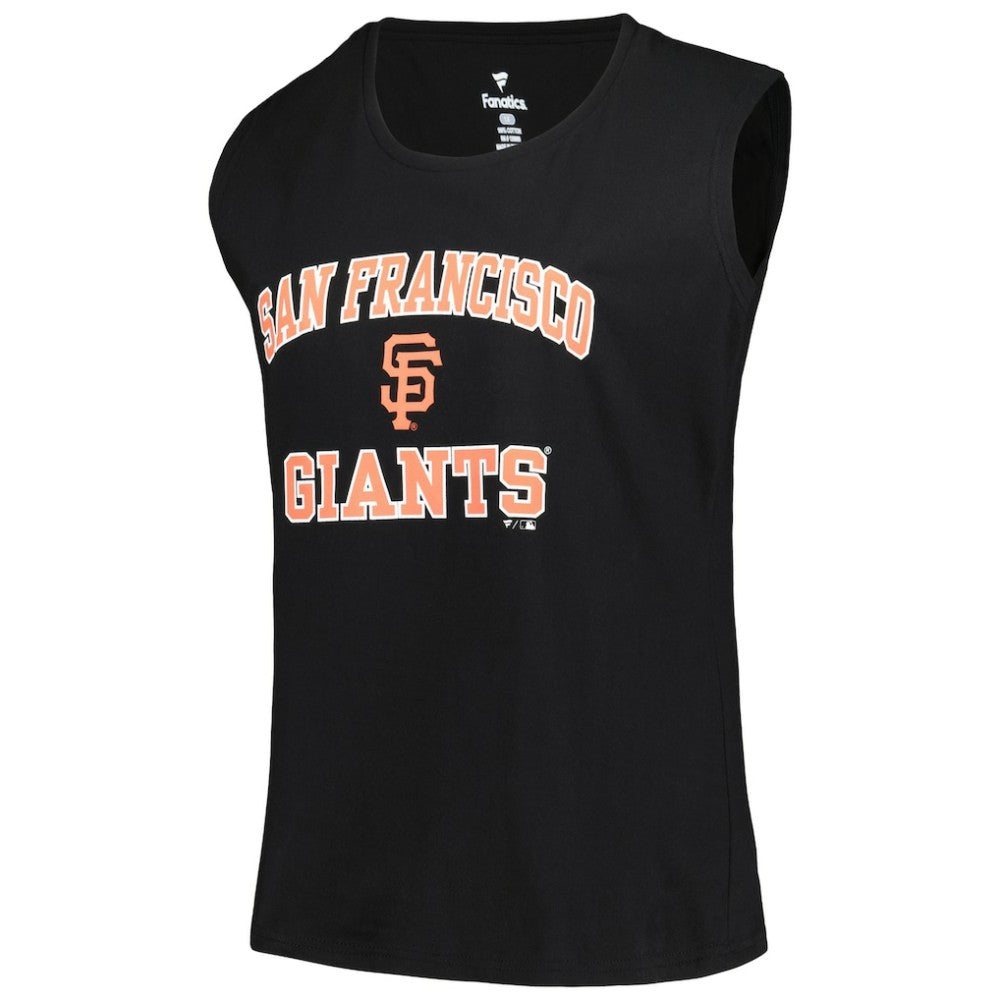 San Francisco Giants Profile Women's Plus Size Tank Top - Black - MLB Discount