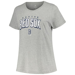 Boston Red Sox Profile Women's Plus Size T-Shirt Combo Pack - Black/Heather Gray - MLB Online