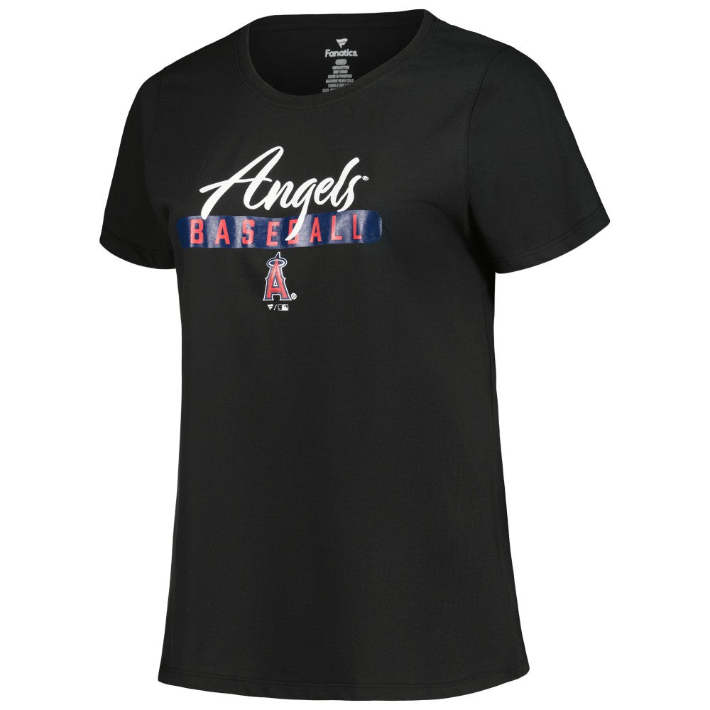 Los Angeles Angels Profile Women's Plus Size T-Shirt Combo Pack - Black/Heather Gray - MLB on Sale