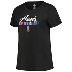 Los Angeles Angels Profile Women's Plus Size T-Shirt Combo Pack - Black/Heather Gray - MLB on Sale