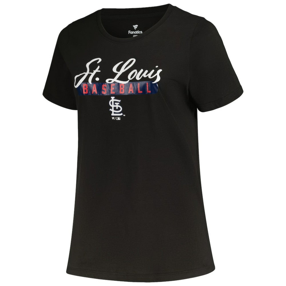 St. Louis Cardinals Profile Women's Plus Size T-Shirt Combo Pack - Black/Heather Gray - MLB Online
