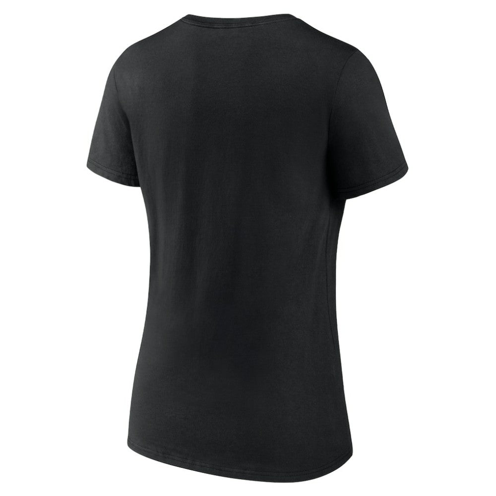 San Francisco Giants Profile Women's Plus Size Pride V-Neck T-Shirt - Black - MLB Discount
