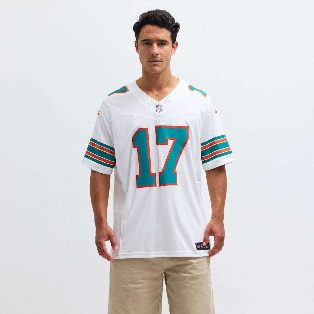 Nike Jaylen Waddle Miami Dolphins Vapor F.U.S.E. Limited Jersey White