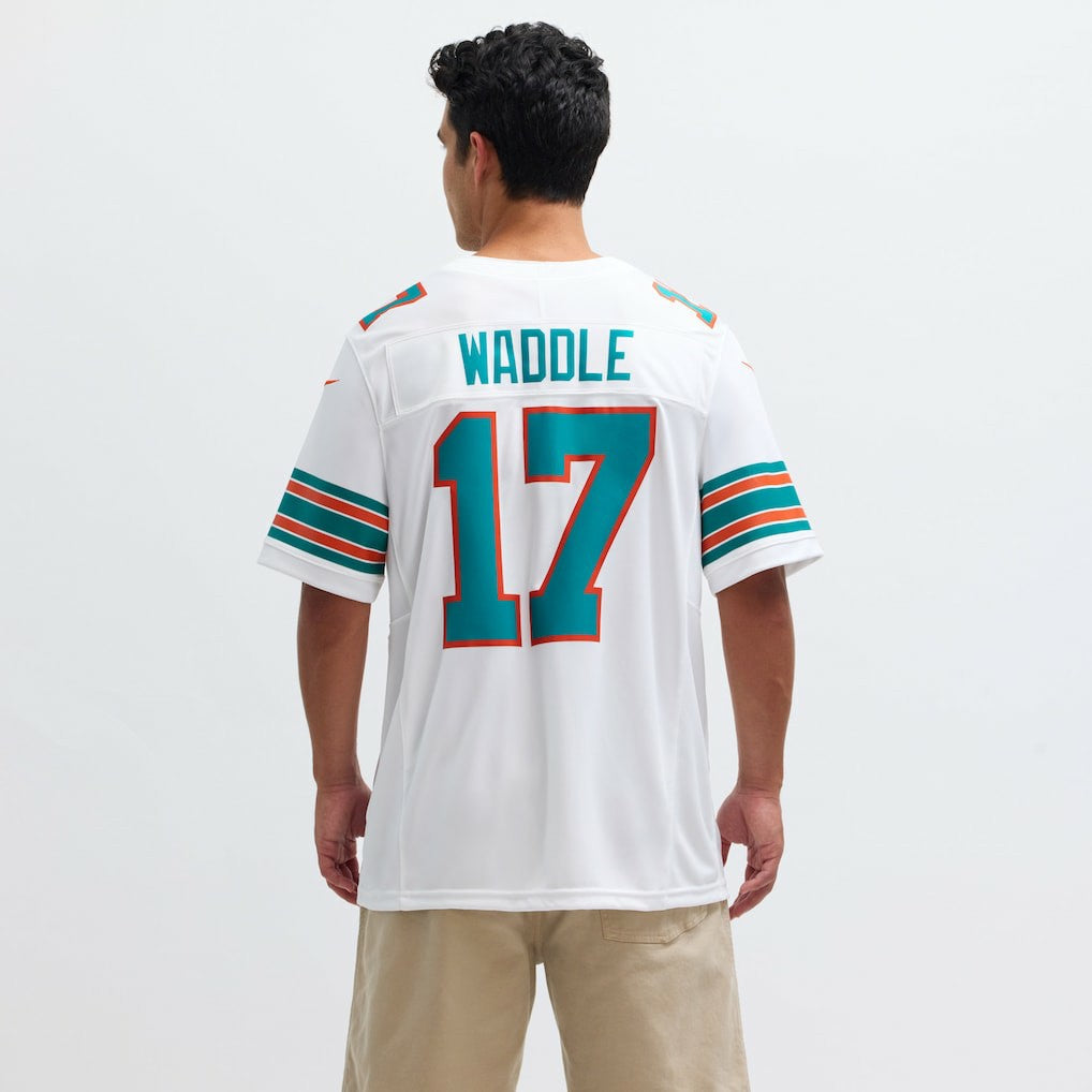 Nike Jaylen Waddle Miami Dolphins Vapor F.U.S.E. Limited Jersey White