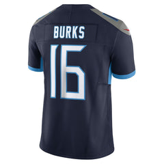 Nike Treylon Burks Tennessee Titans Vapor F.U.S.E. Limited Jersey Navy