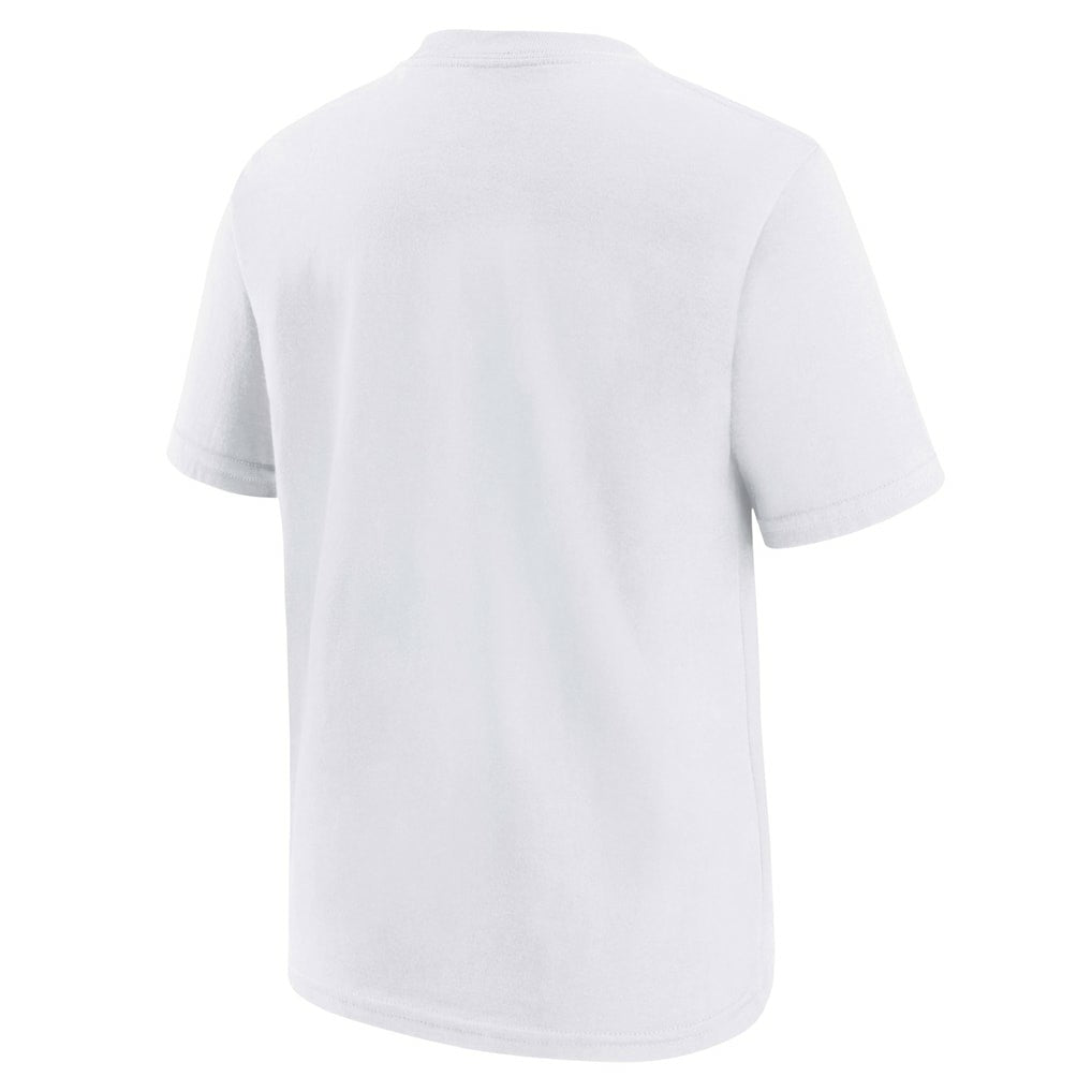 Brooklyn Nets Youth Vs Block Essential T-Shirt White | Nike