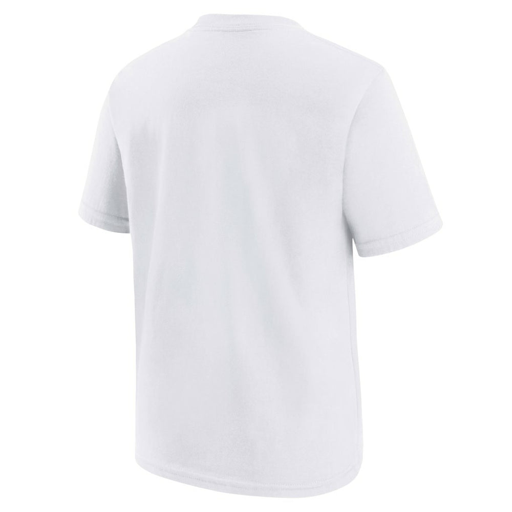 Brooklyn Nets Youth Vs Block Essential T-Shirt White | Nike
