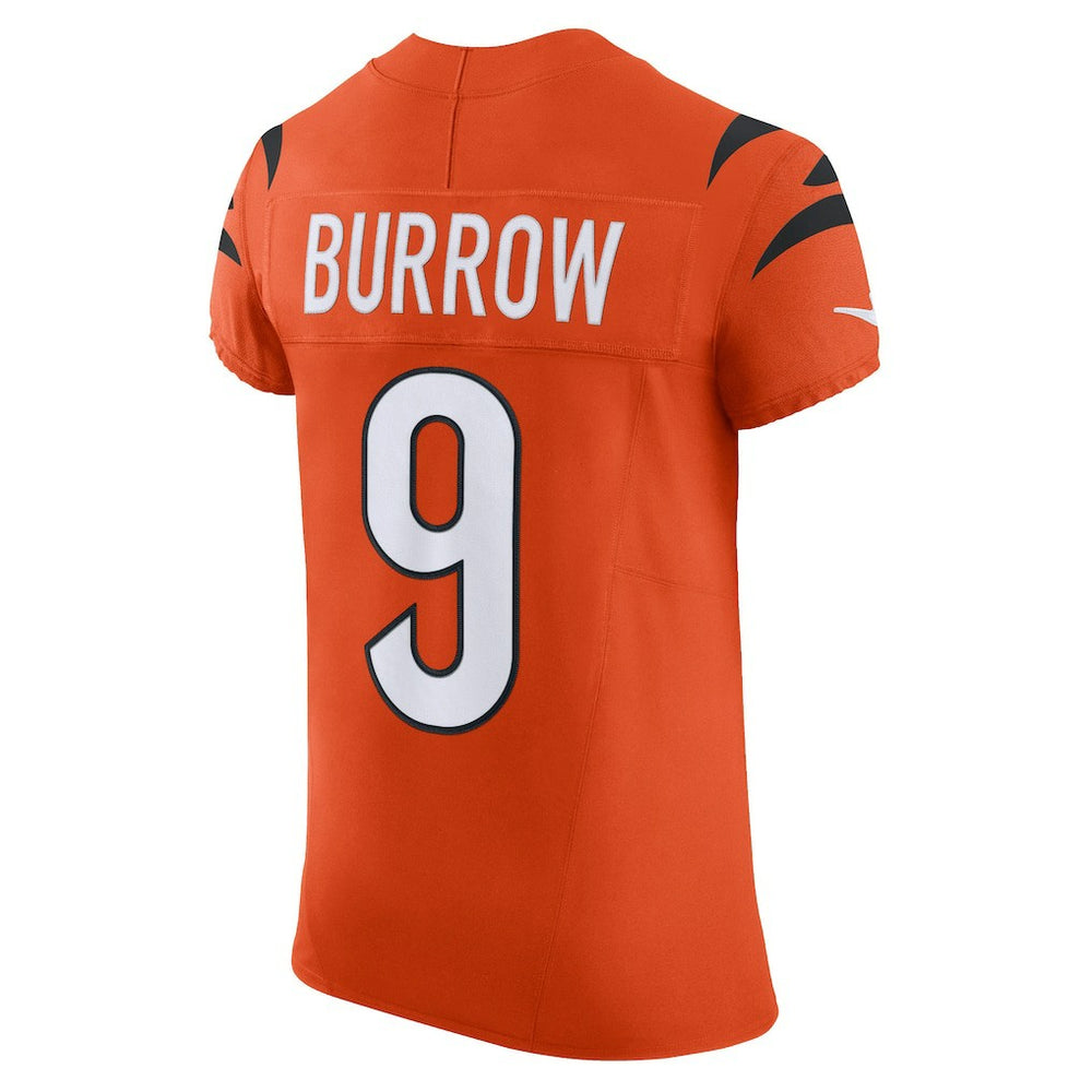 Nike Joe Burrow Cincinnati Bengals Vapor F.U.S.E. Elite Jersey Orange