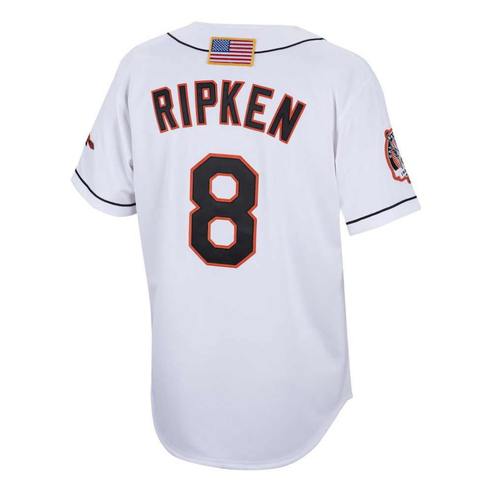 Cal Ripken Jr. Baltimore Orioles Cooperstown Collection 2001 Authentic Player Jersey - White - MLB on Sale