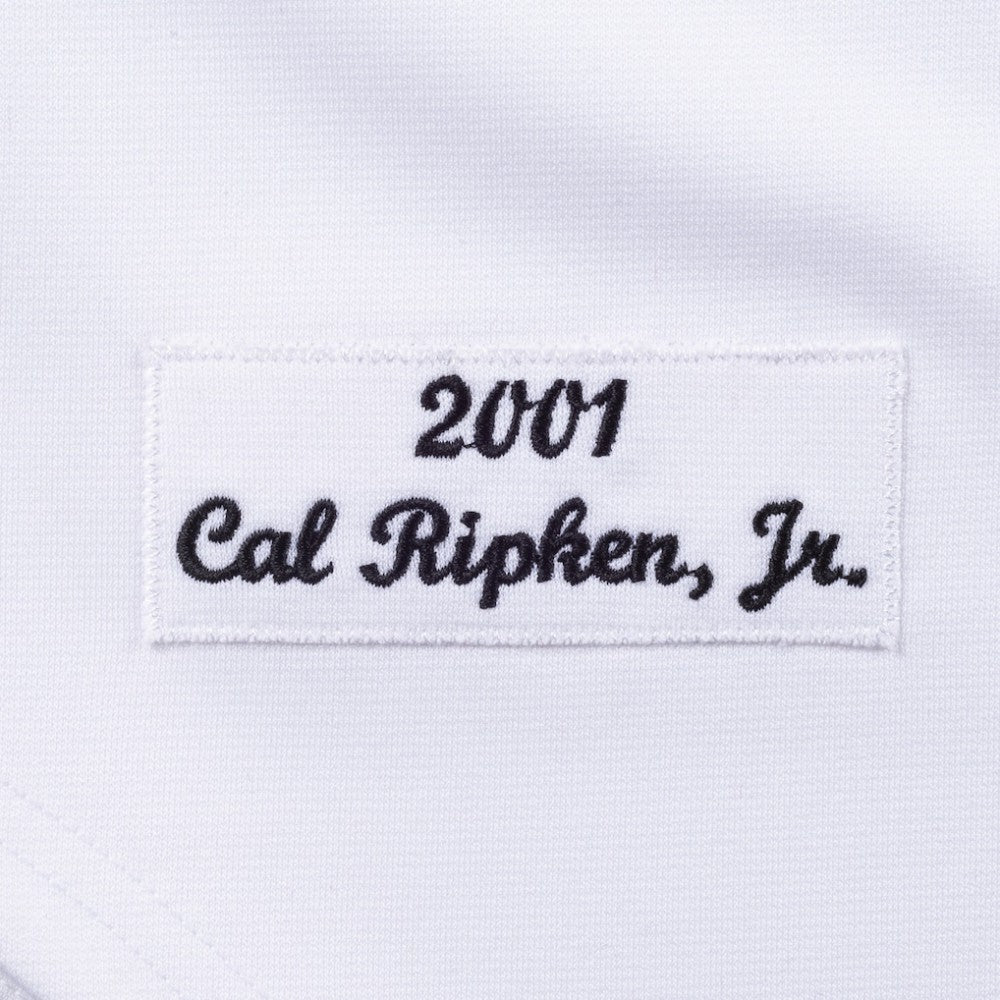 Cal Ripken Jr. Baltimore Orioles Cooperstown Collection 2001 Authentic Player Jersey - White - MLB on Sale