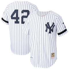 Mariano Rivera New York Yankees Cooperstown Collection 1995 Authentic Player Jersey - White - New Era Lifestyle
