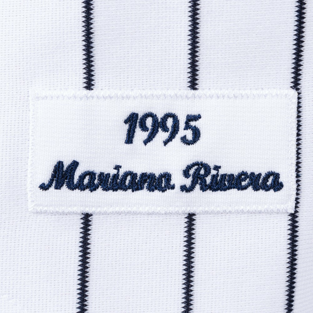 Mariano Rivera New York Yankees Cooperstown Collection 1995 Authentic Player Jersey - White - New Era Lifestyle