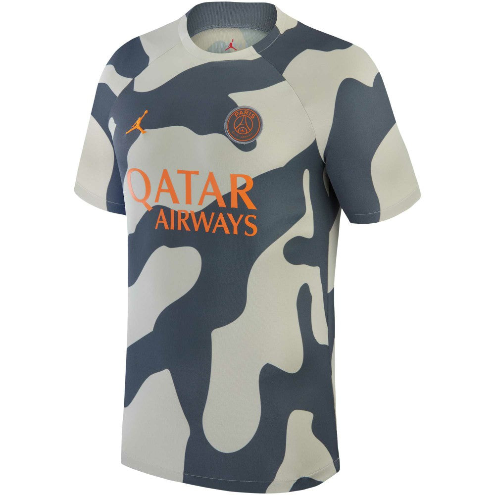 Paris Saint-Germain Jordan Brand 2023/24 Academy Pro Pre-Match Top Gray - Jordan sale