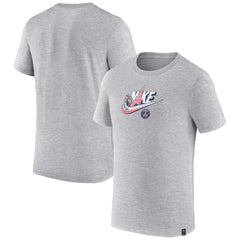 Paris Saint-Germain Futura T-Shirt Heather Gray - Nike outlet