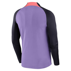 Liverpool Strike Drill 2023/24 Performance Quarter-Zip Long Sleeve Top Purple - Nike