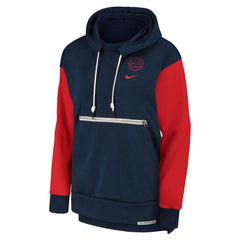 Paris Saint-Germain Women's Standard Issue Pullover Hoodie Navy/Red - Nike cheap
