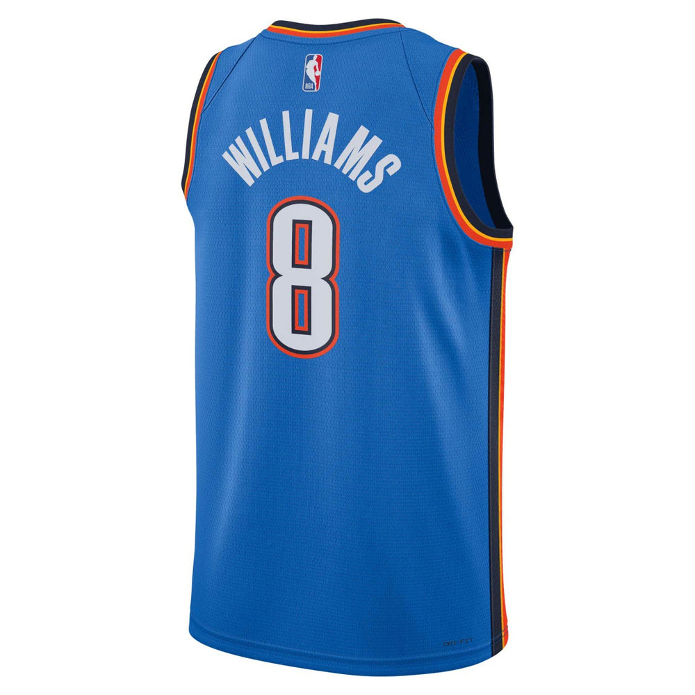 Jalen Williams Oklahoma City Thunder Unisex Swingman Jersey Icon Edition Blue | Nike Near Me