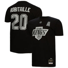 Luc Robitaille Los Angeles Kings Mitchell & Ness Name & Number T-Shirt - Black - NHL 5291295