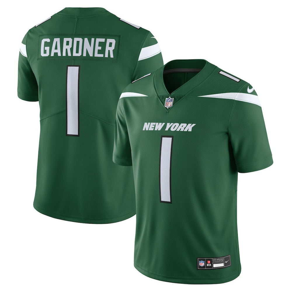 Nike Ahmad Sauce Gardner New York Jets Vapor Untouchable Limited Jersey Gotham Green