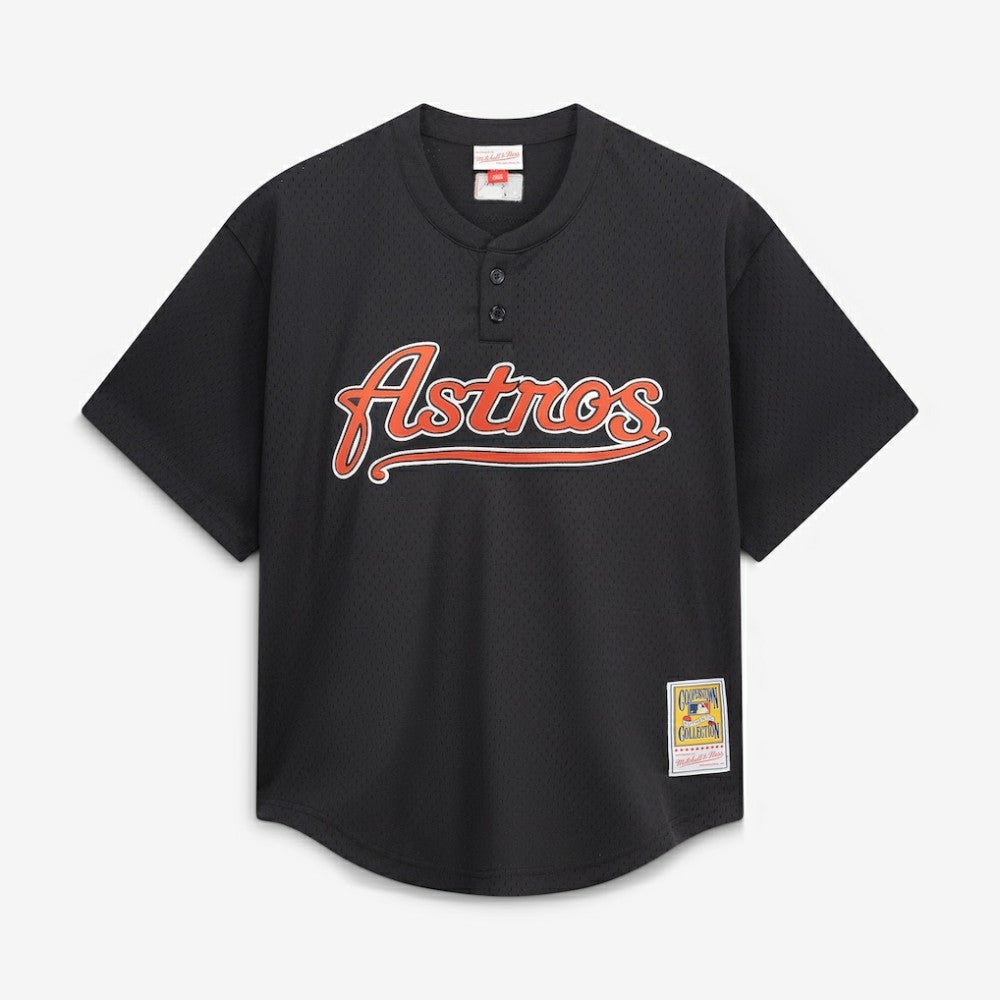 Craig Biggio Houston Astros Mitchell & Ness Authentic Batting Practice Jersey - Black - Mitchell & Ness Discount