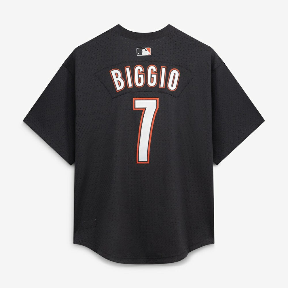 Craig Biggio Houston Astros Mitchell & Ness Authentic Batting Practice Jersey - Black - Mitchell & Ness Discount