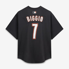 Craig Biggio Houston Astros Mitchell & Ness Authentic Batting Practice Jersey - Black - Mitchell & Ness Discount