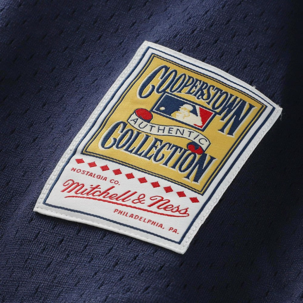 Mariano Rivera New York Yankees Mitchell & Ness Cooperstown Collection Mesh Batting Practice Button-Up Jersey - Navy - New Era Sale