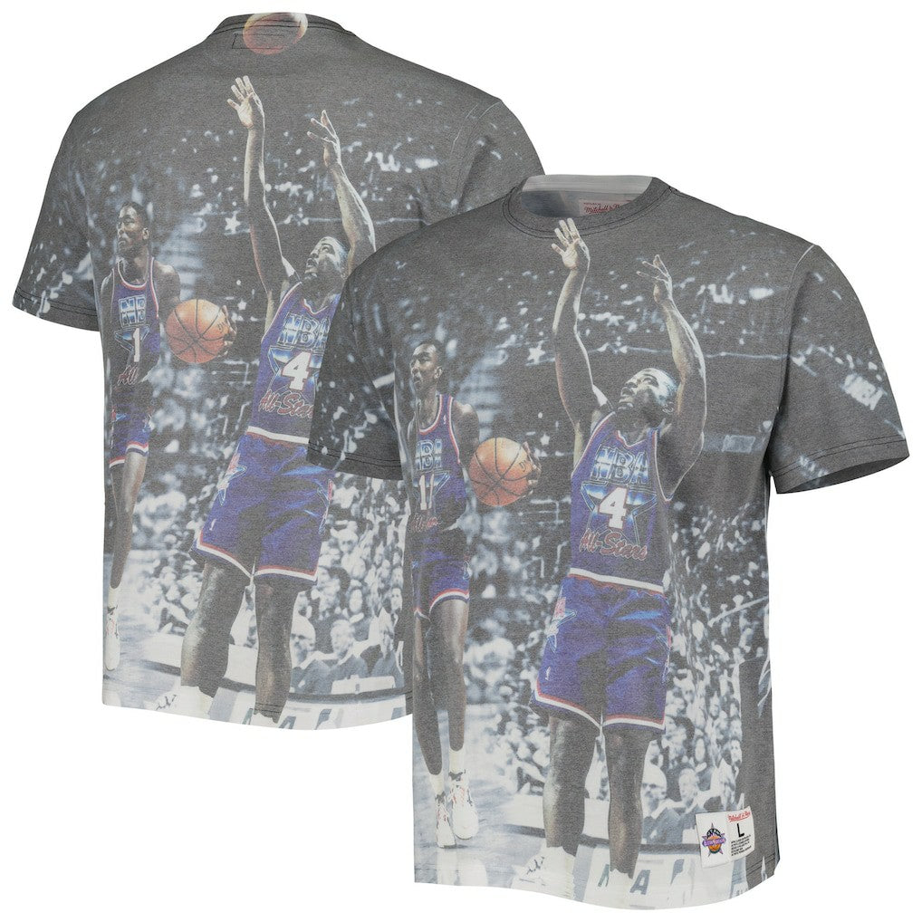 Detroit Pistons Above the Rim Graphic T-Shirt | Mitchell & Ness