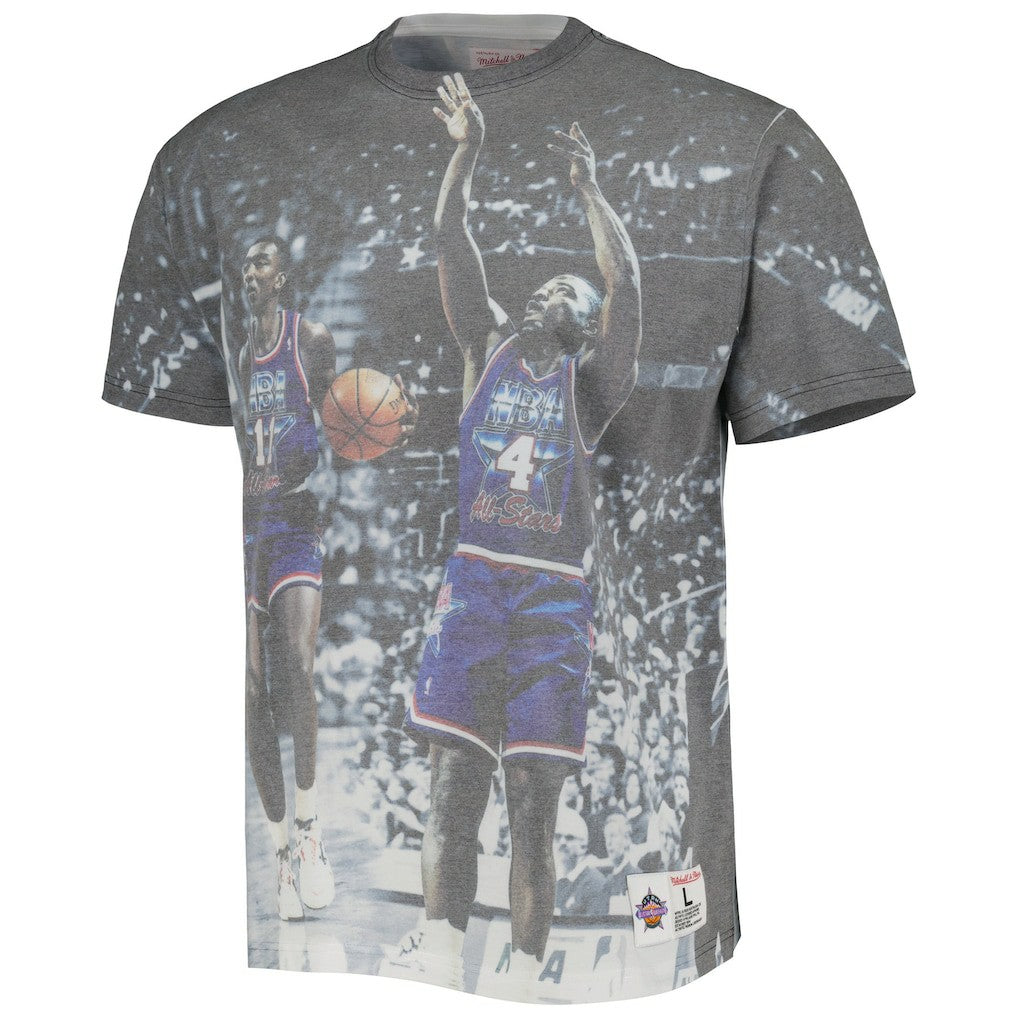 Detroit Pistons Above the Rim Graphic T-Shirt | Mitchell & Ness