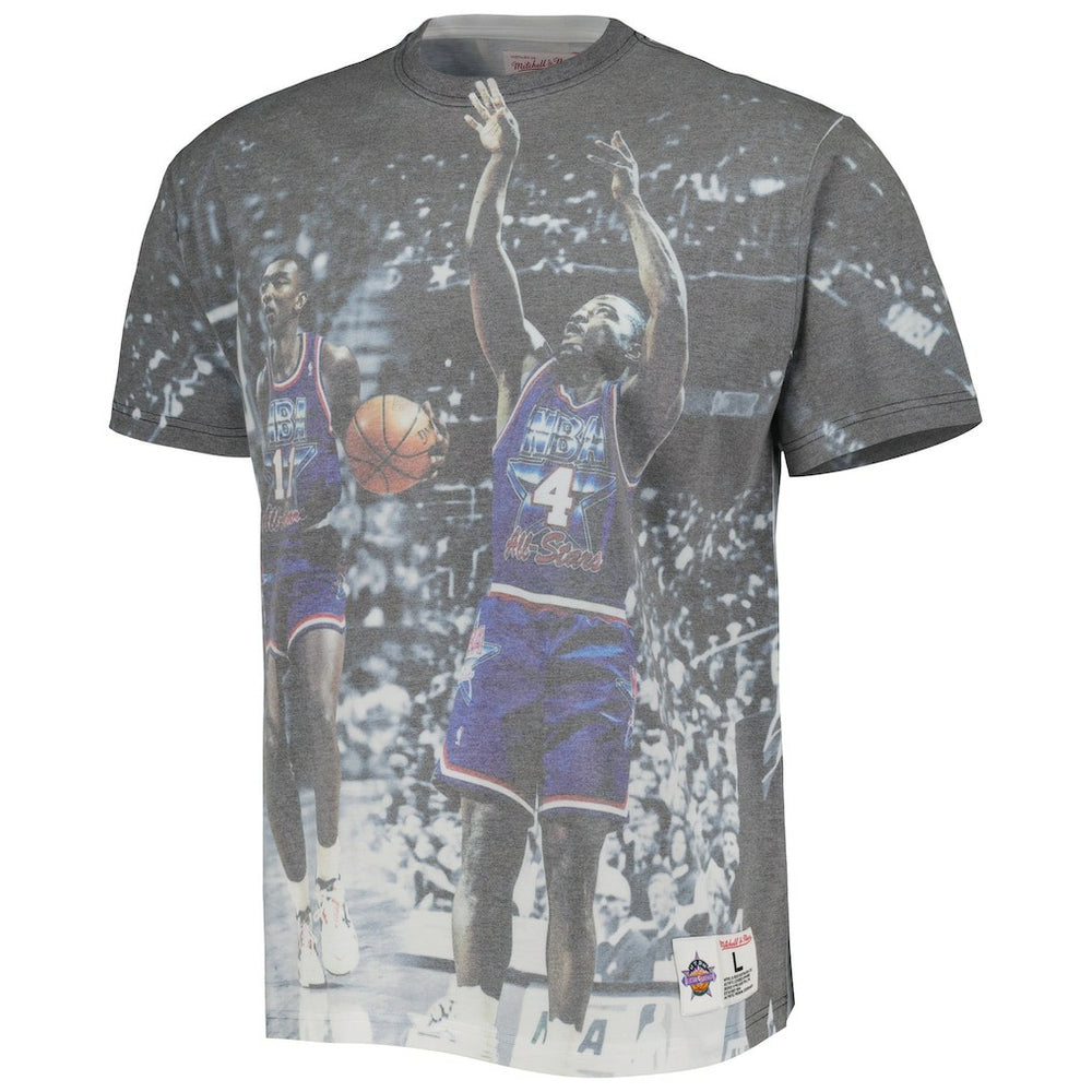 Detroit Pistons Above the Rim Graphic T-Shirt | Mitchell & Ness